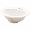 Kohler Pennington Drop-In Vitreous China Bathroom Sink With Overflow Drain In White