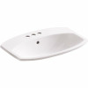 Kohler Cimarron Drop-In Vitreous China Bathroom Sink In White