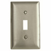 Hubbell Wiring Stainless Steel 1-Gang Toggle Wall Plate