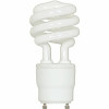 Satco 120-Watt Equivalent T3 Bi Pin Gu24 Base Cfl Light Bulb, Warm White