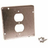 RACO 4-11/16 in. 1-Duplex Square Cover Exposed Work