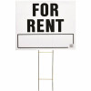 Hy-Ko 20 In. X 24 In. Plastic For Rent Sign