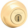 Kwikset 780 Series Polished Brass Single-Cylinder Deadbolt