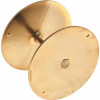 Don-Jo Door Hole Cover Polished Brass