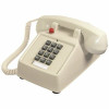 Desk Corded Telephone With Message Waiting Light, Beige