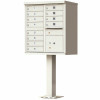 Florence 12-Mailboxes 1-Outgoing Mail Compartment 1-Parcel Locker Cluster Box Unit