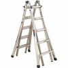 Werner 22 Ft. Reach Aluminum Telescoping Multi-Position Ladder With 300 Lbs. Load Capacity Type Ia Duty Rating