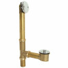 1.5 In. Brass Lift-And-Turn Waste Overflow