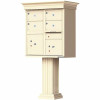 Florence 1570 Series 4-Large Mailboxes, 1-Outgoing, 2-Parcel Lockers, Vital Cluster Box Unit With Vogue Classic Accessories - 2474370