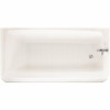 Swan 60 In. Fiberglass Right Drain Rectangular Alcove Bathtub In White