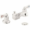 Moen Moen Commercial Widespread Bathroom Faucet With Drain, 2.2 Gpm, Lever Handles, Chrome
