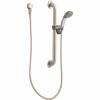 Moen Commercial 24 In. Slide Bar With Handheld Shower And Metal Hose, 1-1/2 In. X 24 In., 1.5 Gpm In Brushed Nickel