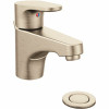 Cleveland Faucet Group Single-Handle Centerset 1.5 Gpm 50/50 Waste Assembly With Lever Handle In Brushed Nickel