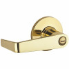 Kwikset Carson Polished Brass Privacy Door Lever