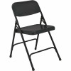 National Public Seating 200 Series Blue Premium All-Steel Double Hinge Folding Chair (4-Pack)