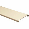 Legrand Wiremold 2400-Volt 5 Ft. Raceway Cover Steel With Dual-Channel, Ivory