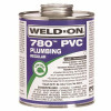 Ips Corporation Weld On 780 Regular-Bodied Pvc Cement In Clear, 1/2 Pint