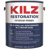 Kilz Restoration 1 Gal. White Interior Primer, Sealer, And Stain Blocker