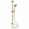 Premier 5- -Spray Patterns 4 In. Single Wall Mount Low Flow Handheld Shower Head In Brushed Nickel