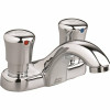 American Standard Metering Single Hole 2-Handle Low-Arc Bathroom Faucet In Polished Chrome