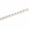 Closetmaid Shelftrack 12 In. X 1In. White Standard For Wire Shelving