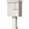 Florence 12-Mailboxes 1-Parcel Locker 1-Outgoing Pedestal Mount Cluster Box Unit - 3552707