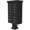 Florence Vital 13-Mailboxes 1-Parcel Locker 1-Outgoing Pedestal Mount Cluster Box Unit - 3552708