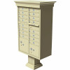 Florence Vital 16-Mailboxes 2-Parcel Lockers 1-Outgoing Pedestal Mount Cluster Box Unit - 3552713