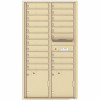 Florence Versatile 20-Tenant Compartments 2-Parcel Locker Compartments Wall-Mount 4C Mailbox - 3554401
