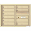 Florence Versatile 6 High 9-Mb 1-Outgoing 4C Wall-Mount Mailbox Suite