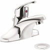 Cleveland Faucet Group Cornerstone 4 In. Centerset Single-Handle Bathroom Faucet With Flexible Supply Lines In Chrome