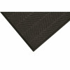 M+A Matting Waterhog Eco Elite Classic Black Smoke 45 In. X 70 In. Universal Cleated Backing Indoor / Outdoor Mat