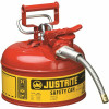 Justrite Mfg Sfty Can 1 Gl Red W/Hose
