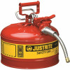 Justrite Mfg Sfty Can 2.5 Gl Red W/Hose - 3561284