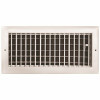 Truaire 14 In. X 6 In. Adjustable 1 Way Wall/Ceiling Register