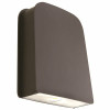 Sylvania 30-Watt Integrated Led Bronze Dusk To Dawn Weather Resistant Slim Wall Pack Light, 4000K, Made To Order