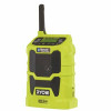 Ryobi One+ 18V Cordless Compact Radio With Bluetooth Wireless Technology (Tool-Only)