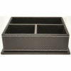 Amenity Services Caddy Leatherette Blk 30Cs