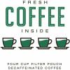 Decaf Individually Wrapped 4-Cup Filter Pod Fresh Coffee Inside (200 Per Case)
