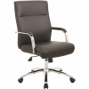 Boss Office Products 27 In. Width Big And Tall Black Faux Leather Executive Chair With Swivel Seat - 3576723