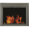 Pleasant Hearth Craton Large Glass Fireplace Doors