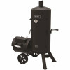 Dyna-Glo Signature Heavy-Duty Vertical Offset Charcoal Smoker And Grill In Black
