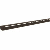 Closetmaid Expressshelf 96 In. Black Steel Back Wall Channel Shelf Bracket (6-Pack)