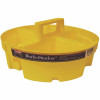 Bucket Boss 10.25 In. 4-Compartment Bucket Stacker Small Parts Organizer For Bucket Storage In Yellow