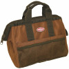 Bucket Boss 13 In. Gatemouth Tool Bag With Zippered Top And 7 Total Pockets