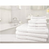 Oxford Gold 27 In. X 50 In. 14 Lbs. White Bath Towel With Dobby Border (48 Each Per Case)