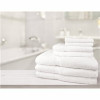 Oxford 16 In. X 30 In., 4.25 Lbs. White Hand Towel With Dobby Border (120 Each Per Case)