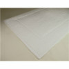 Ganesh Mills 20 In. X 30 In., 7 Lbs. White Terry Bath Mat With Single Cam Frame Border (60 Each Per Case)