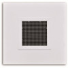 Truaire Steel T-Bar Panel Return Air Grille With Acrylic Egg-Crate Core - 10 In. Round Collar