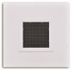 Truaire Steel T-Bar Panel Return Air Grille With Acrylic Egg-Crate Core - 16 In. Round Collar